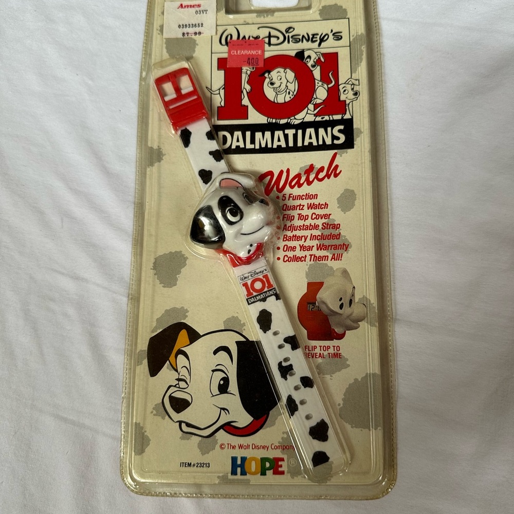 Vintage Disney 101 Dalmatians Watch